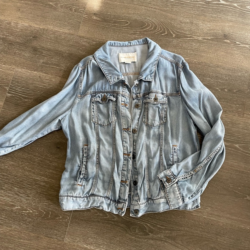 Anthropology Jean Jacket